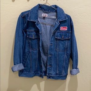 Brixton Coors oversized jean jacket NWOT